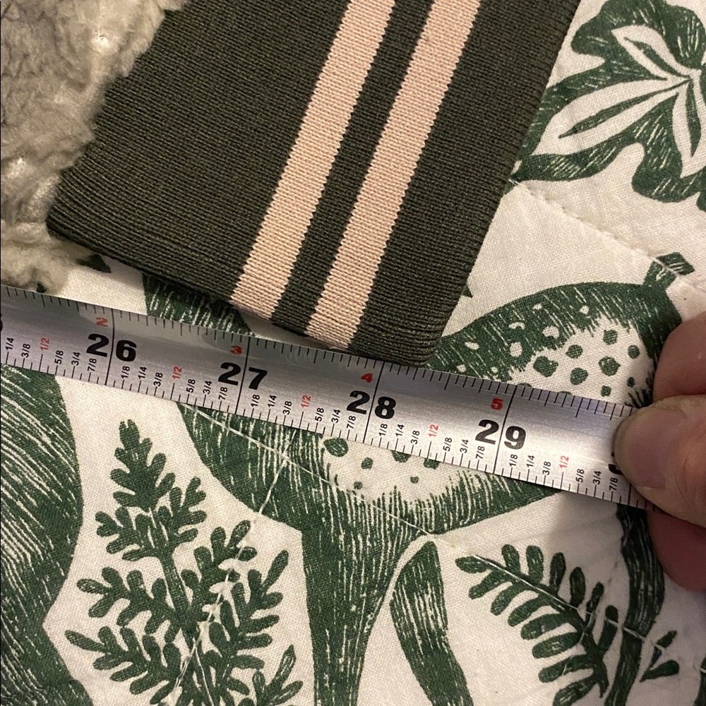 Camo Print Fleece Joggers with Striped Waistband, warm and soft. Thick fabric - Picture 7 of 7